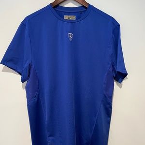 Scuderia Ferrari Training Dry-Fit T-Shirt Blue